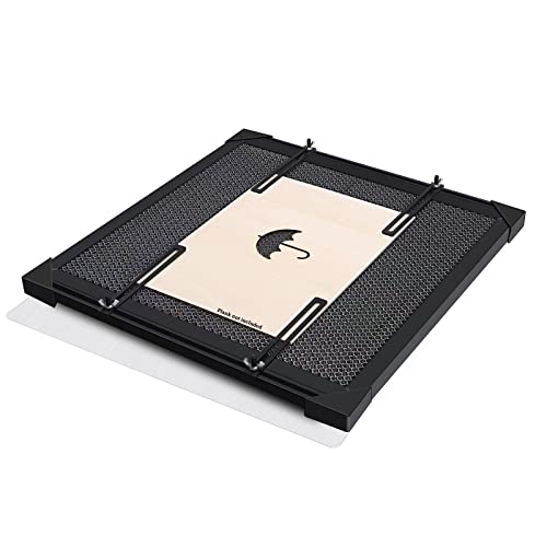 DEWALLIE Honeycomb Working Panel with Aluminum Plate, Fixture Honeycomb Bad 450x430x22mm for Laser Engraver, CO2 Engraver Cutting Machine, DEWALLIE Laser Engraver LA400