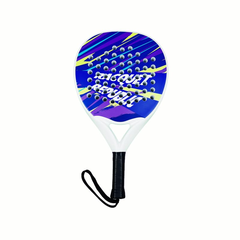 Racquet Republic NeoStrike Padel Racket ? Diamond Shape, Carbon + Glass Fibre, EVA Foam Core ? Power & Control for Beginners.