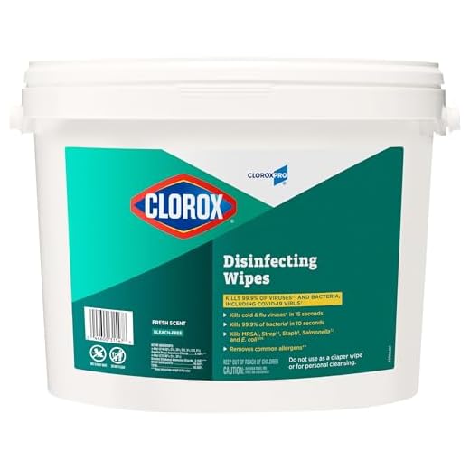 CloroxPro Disinfecting Wipes, Fresh Scent