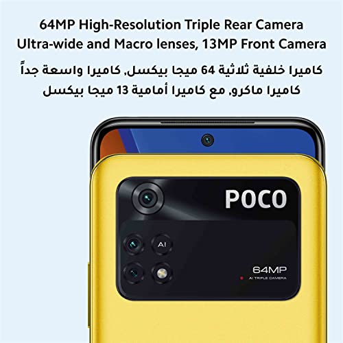 Xiaomi Poco M4 Pro, Dual Sim, 256Gb, 8Gb Ram, 4G Lte, Power Black, 90Hz Amoled 33W Pro Fast Charging