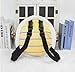 ZHYPFF Green Backpack Ultra Yellow Spiked Turtle Shell Backpack Role Play Costume Accessory Prop Soft Stuffed Cartoon Toy 11.4 inch