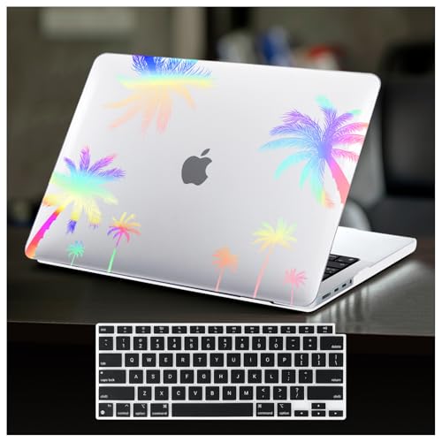 DTangLsm for MacBook Air 13 inch Case M5 2026 2025-2022 M4 M3 M2, Palm Tree - image 1