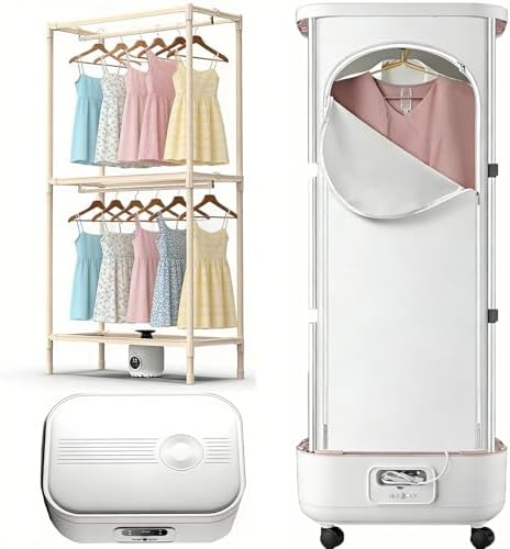 Automatic Wireless Electric Steam Clothes Dryer, Quick-Dry Veal Steam Cleaner for Home, Remote One-Key Fabric Care, Efficient Drying Solution for Clothes & Delicates