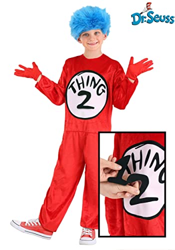 Disfraz Dr. Seuss Thing 1 y Thing 2 para niños miniatura 2