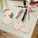 Flytianmy 2Pcs Triangle Powder Puffs, Face Makeup Puff for Body Loose Powder Beauty Makeup Tool Nude