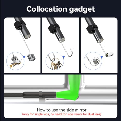 bestyks Endoskopkamera mit Licht, 1080P HD Industrie Endoskop Kamera, Inspektionskamera...