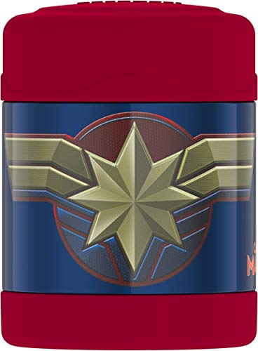 Image of Thermos Funtainer 10 Ounce Food Jar, Captain Marvel