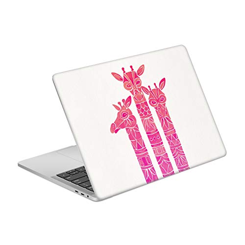 Skin Vinyle pour MacBook Pro 13 A1989 Autocollant Girafe Rose
