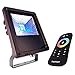 FLOOD Spot LED 10 W RGB multicolore phare extérieur synchronisé IP65 télécommande RF effets lumière colorée jardin façades 230 V