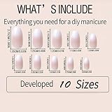 Zoom IMG-1 wohlstand 360 piezas unghie finte Zoom IMG-1 wohlstand 360 piezas unghie finte