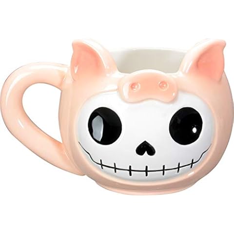 Summit Collection Furrybones Coffee Mug Beverage Cups 14 fl oz Collectible Novelty Mugs (Bacon Mug) Cover