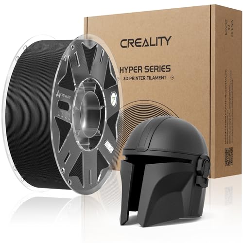 Image of Creality PPA-CF 3D Printer Filament, 1kg, High-Performance Nylon with 15% Carbon Fiber, Black