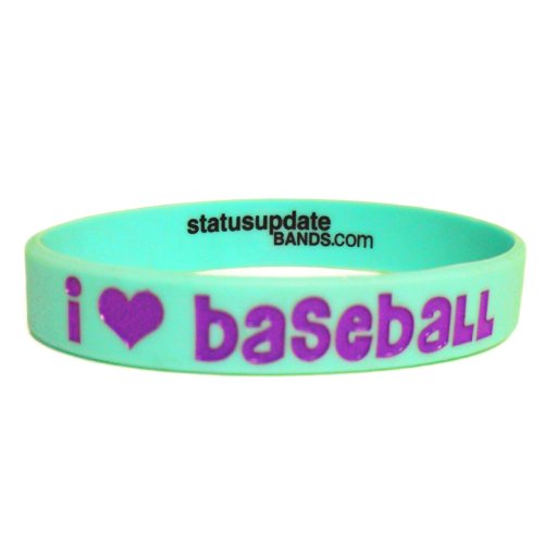 Status Update Bands I HEART BASEBALL Regular
