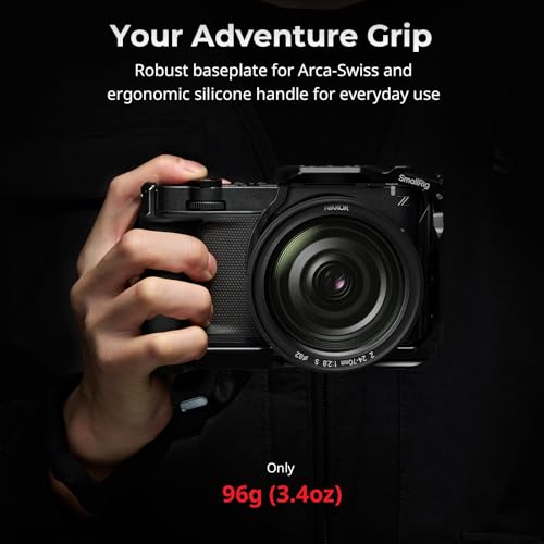 Image of SMALLRIG HawkLock Quick Release Extension Cage for Nikon ZR with a Handle, Built-in Quick-Release Plate for Arca, Suitable for DJI RS 2 /RSC 2 /RS 3 Pro /RS 4 Pro Stabilizers and Tripods, 5904