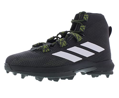 adidas Sm Freak Torsion High Mens Shoes Size 18, Color: Black/White/Green