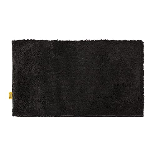 オカ 乾度良好 Dナチュレ バスマット 約50×80cm ブラック