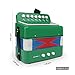 Kids Accordion, 10 Keys Control Mini Accordion Toy Gifts Easy to Play for kids Children Beginners Lightweight Musical Instrument Developmet Fit for 3 years and over (Green)