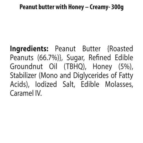Image of Sundrop Peanut Butter With Honey Creamy, 300g Jar