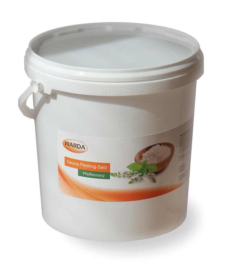 Warda Sauna – Peeling Salz Pfefferminz Hautpflege 10 Kg