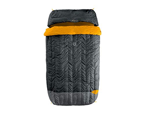 Nemo Tango 650-Fill Down Sleeping Bag, Duo Slim (2 Person)