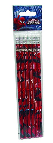 CYP Imports Spiderman Crayon avec gomme