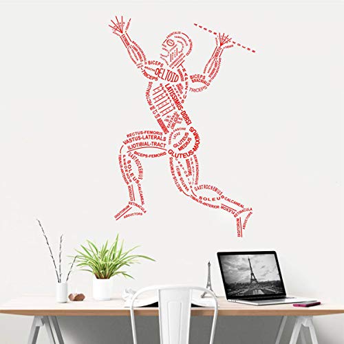 Rawpockets Wall Decals ' Healthy Body 'Wall Stickers |PVC Vinyl | Multicolour