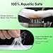 hygger Aquarium Filter Media Pad Micro Fine Multi-Layer Fish Tank Filter Floss Water Polishing Filter Pad Sump Canister Filter Media Roll Cut to Size 12