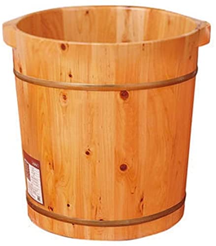 Balde de Madera para Spa de Pies y Masaje