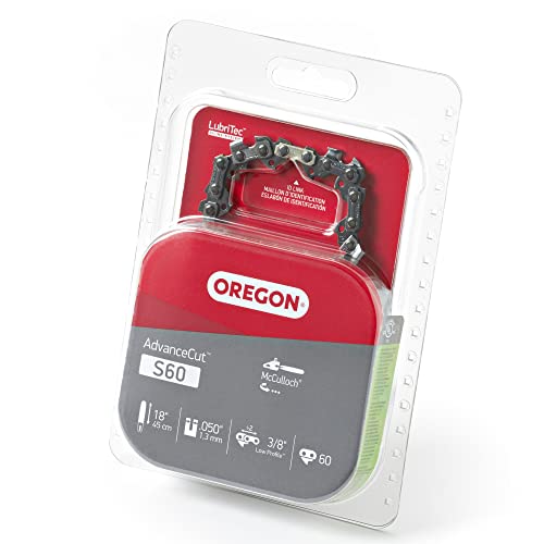Cadena Oregon S60 semicincel con eslabones de 45,7 cm de paso constante y guiado estable 2