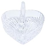 Plateau à bijoux en forme de cœur: plateau porte-bijoux en forme de cœur, conception claire, non seulement vous pouvez exposer vos bijoux, bibelot, mais aussi une pièce décorative qui rehausse la beauté de votre maison