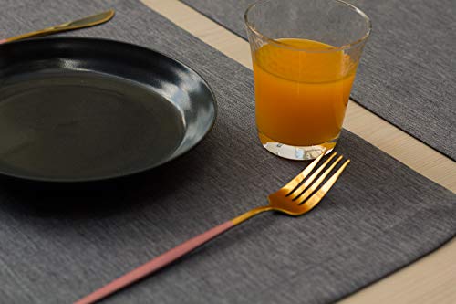 Grey Table Runner 72 Inch, Outdoor Dresser Scarf, Waterproof Gray Coffee Table Runner, Long Dining Table Runners, Decor For Fiesta, Dinner Parties, Wedding, Thanksgiving, Halloween, Christmas #TOP6