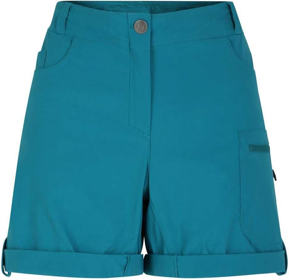 Dare 2b Womens/Ladies Melodic II Multi Pocket Hiking Shorts (12 US) (Kayaking Green)