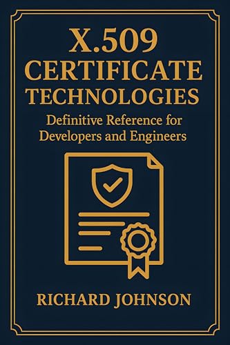 X.509 Certificate Technologies: Definitive Reference for Developers and Engineers