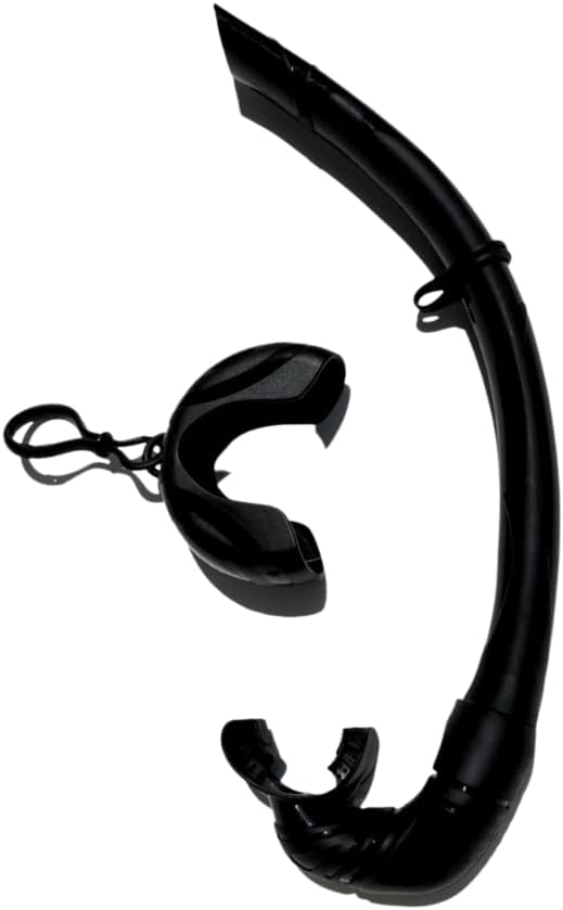 Pro Shot Tidal Roll-up Snorkel for Freediving, Scuba Diving, and Snorkeling