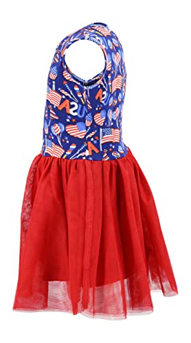 Image of Girls Sleeveless Tulle Toddler Tutu Dress for Girls