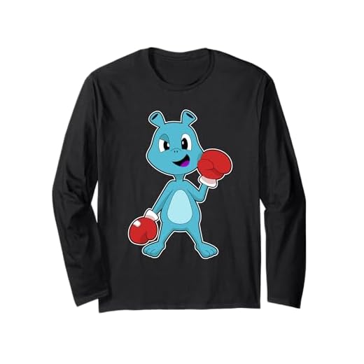 Alien Boxer Boxhandschuhe Sport Langarmshirt