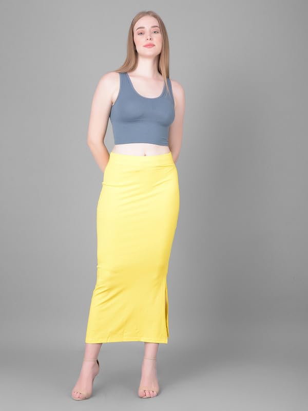 Image of Comfort Lady Women Cotton Blend Saree Shapewear /Saree Shapers Underskirt /Saree Petticoat