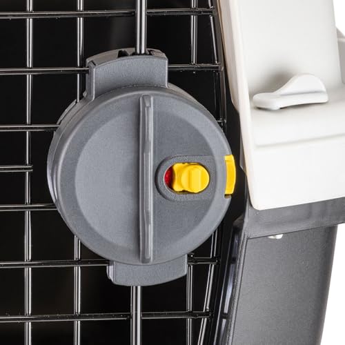 Ferplast Katzentransportbox Clipper 2, Hundetransportbox, IATA-zugelassene Reisebox, Haustiertransportbox für kleine Hunde und Katzen bis 8 kg