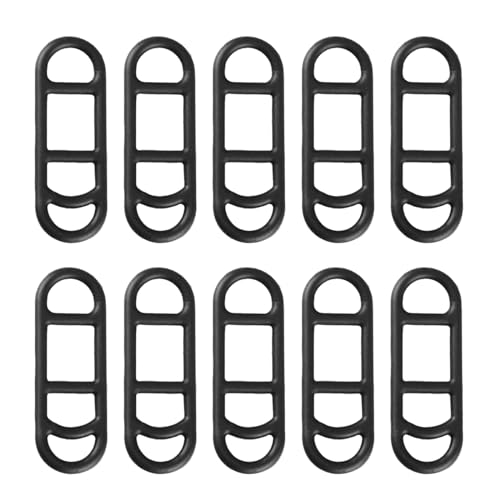 COKABY 10 Pcs Bike Mounting Bands Elastic Fixed Straps Bicycles Light Silicone Strap Portable Cycling Flashlight Mount Holder