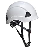 Portwest Endurance Helm für Höhenarbeiten, Größe: Einheitsgröße, Farbe: Weiß, PS53WHR