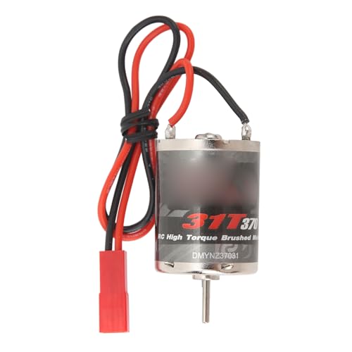 370 RC Elektromotor, Edelstahl mit Hohem Drehmoment, Geräuscharmer, Effizienter, Wasserdichter, Hitzebeständiger Motor für Ferngesteuerte Boots RC Crawler 370 RC Elektromotor, Edelstahl mit Hohem Drehmoment, Geräuscharmer, Effizienter, Wasserdichter, Hitzebeständiger Motor für Ferngesteuerte Boots RC Crawler