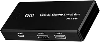 Hemobllo 4 computer printer keyboard switch keyboard mouse switch Computer External Components Printer Sharing Switch USB selector switch Manual Scanner Sharing Switch Manual Printer Sharer