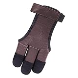 Archery Glove is Main Archery Equipment in Bow and Arrow Game, Widely Used in Shooting Archery Targe