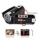 ASHATA Videokamera-Camcorder, Full-HD-Rotations-Digitalkamera-Recorder, 16X High Definition 270-Grad-Rotations-Digital-Camcorder-Video-DV-Kamera(eu schwarz)