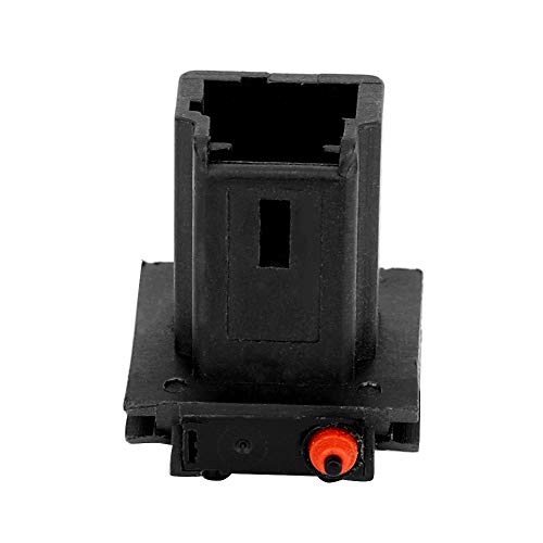 Interruptor de liberación de puerta trasera Kuuleyn, 6554V5 interruptor de liberación de puerta trasera ABS negro apto para Citroen C3 C4 Xsara Berlingo, para Peugeot 206207307308407 5008