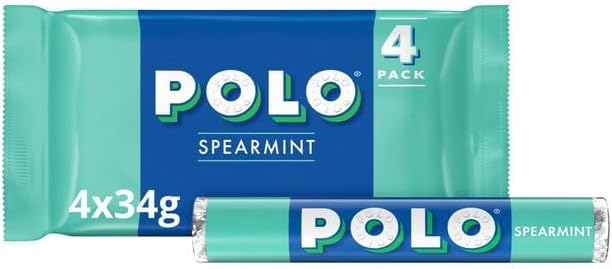 Polo Spearmint 4 Pack (4x34g) (48 Packs)