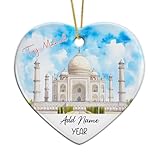 Weihnachtsschmuck Aus Keramik Besucherziele Ornament Dekorationen Runder Xmas Anhänger Geschenke Weihnachtsdekorationen Für Festliches Die Haustür Im Freien 7.3CM