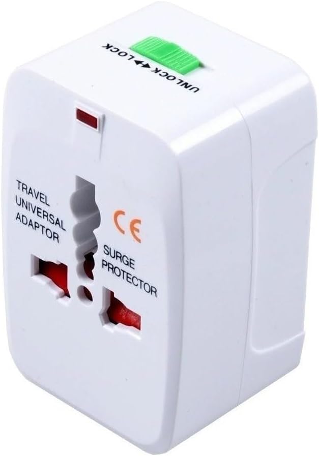 Adaptador de Tomada Universal Para Viagem Padrão Internacional Eu...