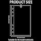 20 Stück A6 Binder Taschen, Reißverschluss, Budget-Umschläge mit Index-Bit-Design, Transparent Geld Budget Umschläge, PVC-Beutel für lose Blätter, Umschläge für Dokumente, Notizbücher, Karten