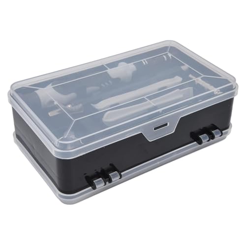 Image of 115-in-1 Precision Magnetic Screwdriver Set with Storage Case | Professional Multi-Bit Repair Tool Kit for Laptop, Mobile, PC, Watch, Eyeglasses, Gaming Console & Electronics (Black)